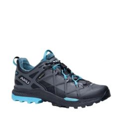 Damskie buty trekkingowe Aku Rocket DFS GTX. Czarne obuwie trekkingowe damskie Aku, bez zapięcia. Za 844.55 zł.