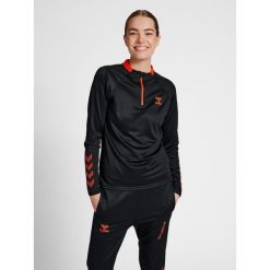 Bluza damska Hummel hmlGG12 Action. Czarne bluzy damskie Hummel, na wiosnę, xl, bez wzorów, z dzianiny, bez kaptura. Za 170.55 zł.