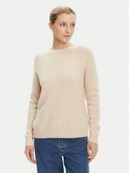 Weekend Max Mara Sweter Ghiacci 2525366151 Beżowy Regular Fit. Brązowe swetry klasyczne damskie Weekend Max Mara, m, z wełny, bez kołnierzyka. Za 699.99 zł.