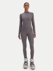 Adidas Kombinezon Moon Boot Shine KB5133 Szary Slim Fit. Szare sukienki damskie Adidas, bez wzorów, z syntetyku, bez ramiączek. Za 439.99 zł.