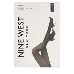 Rajstopy Nine West. Czarne rajstopy Nine West, bez wzorów. Za 24.99 zł.