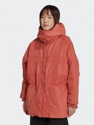 Adidas Kurtka przejściowa Parka HK5248 Pomarańczowy Loose Fit. Brązowe parki damskie Adidas, z syntetyku, bez kaptura. Za 879.99 zł.