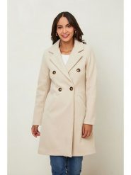 L'armoire de Suzette Płaszcz przejściowy w kolorze kremowym rozmiar: 34. Brązowe płaszcze damskie L'armoire de Suzette, l, bez wzorów, z wełny, bez kaptura. Za 170.87 zł.