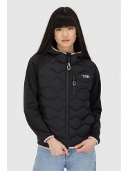 Alife and kickin Kurtka funkcyjna "ArwenAK" w kolorze czarnym rozmiar: XL. Czarne kurtki sportowe damskie Alife and Kickin, xl, bez wzorów, bez kaptura. Za 214.19 zł.