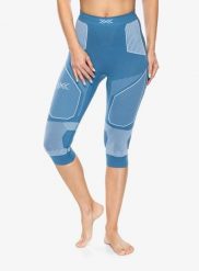 Legginsy termoaktywne damskie X-Bionic Energy Accumulator Light Pants 3/4. Niebieskie legginsy damskie X BIONIC, s, bez wzorów, z materiału. Za 679.99 zł.