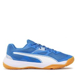 Buty halowe Puma. Niebieskie obuwie sportowe casual damskie Puma. Za 349.99 zł.