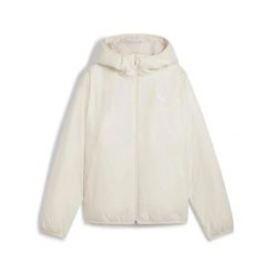 Damska kurtka z kapturem Puma ESS Light. Białe kurtki damskie Puma, xs, bez wzorów, ze skóry, z kapturem. Za 253.99 zł.