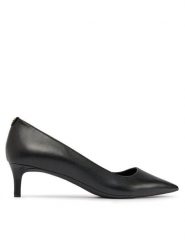 MICHAEL Michael Kors Szpilki Alina Flex Kitten Pump 40R3ALMP1L Czarny. Czarne szpilki damskie MICHAEL Michael Kors, bez wzorów, ze skóry, bez obcasa, na szpilce, bez zapięcia. Za 419.99 zł.