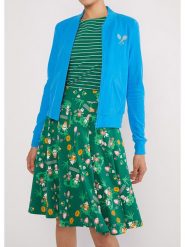 Blutsgeschwister Spódnica "Fullmoon" w kolorze zielonym rozmiar: S. Zielone spódnice damskie Blutsgeschwister, na imprezę, s, bez wzorów, z bawełny, klasyczne, midi. Za 99.80 zł.