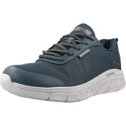 Buty SKECHERS 117351S BOBS B FLEX FLEX PROOF Niebieski. Niebieskie obuwie trekkingowe damskie Skechers, z tkaniny, bez zapięcia. Za 319.99 zł.