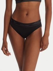 Calvin Klein Underwear Figi klasyczne LV00QF8550 Czarny. Czarne figi Calvin Klein Underwear, bez wzorów, z bawełny. Za 109.99 zł.