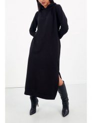 Milan Kiss Sukienka w kolorze czarnym rozmiar: L. Czarne sukienki damskie Milan Kiss, bez wzorów, bez ramiączek. Za 152.99 zł.