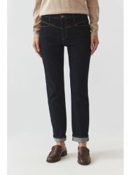 TATUUM Dżinsy "Yoko" - Regular fit - w kolorze granatowym rozmiar: 44. Niebieskie jeansy damskie TATUUM, z podwyższonym stanem. Za 156.98 zł.