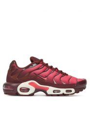 Nike Sneakersy Air Max Plus HQ4048 600 Bordowy. Czerwone obuwie sportowe damskie Nike, z materiału, bez zapięcia. Za 709.99 zł.