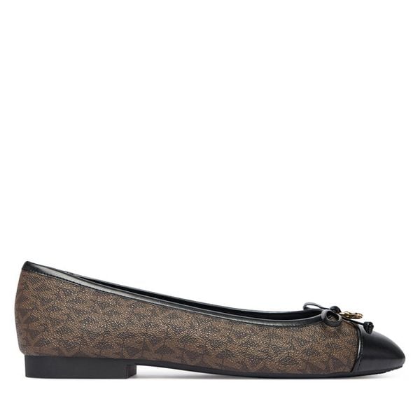 Baleriny MICHAEL Michael Kors. Brązowe balerinki damskie MICHAEL Michael Kors, bez wzorów. Za 609.99 zł.