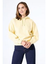 Garcia Bluza w kolorze żółtym rozmiar: XS. Żółte bluzy damskie Garcia, xs, bez wzorów, z bawełny, z kapturem. Za 104.99 zł.