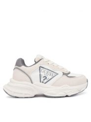 Guess Sneakersy N5BZ09 L0880 Biały. Białe buty sportowe chłopięce Guess, z materiału, bez zapięcia. Za 259.99 zł.