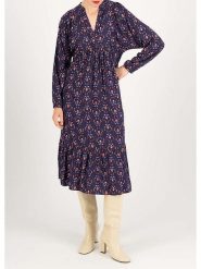 Blutsgeschwister Sukienka "Saint Tropen Fireplace" ze wzorem rozmiar: XXL. Sukienki damskie Blutsgeschwister, bez wzorów, z wiskozy, klasyczne, bez ramiączek. Za 193.24 zł.