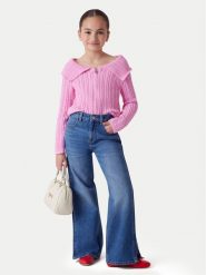 Guess Sukienka codzienna J6RK11 KAD74 Granatowy Regular Fit. Niebieskie sukienki dziewczęce Guess, z aplikacjami, z bawełny, bez ramiączek, proste. Za 199.99 zł.