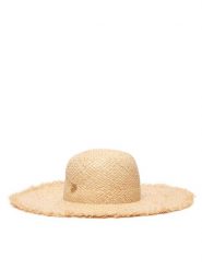 Tommy Hilfiger Kapelusz Summer Shop AW0AW18673 Beżowy jasny. Brązowe kapelusze damskie Tommy Hilfiger, bez wzorów. Za 369.99 zł.