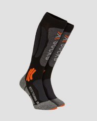 Skarpety X-SOCKS MOTOTOURING LONG 4.0. Czarne skarpetki damskie X Socks, bez wzorów, z wełny. Za 80.00 zł.