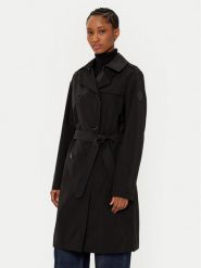 JOOP! Trencz C58Cindy 30044769 Czarny Regular Fit. Czarne płaszcze damskie Joop!, bez wzorów, z syntetyku, bez kaptura. Za 709.99 zł.
