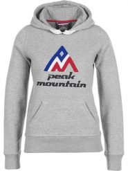 Peak Mountain Bluza w kolorze szarym rozmiar: S. Szare bluzy damskie Peak Mountain, s, bez wzorów, bez kaptura. Za 92.21 zł.