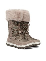 Primigi Śniegowce GORE-TEX 2380911 S Szary. Szare kozaki dziewczęce Primigi, bez wzorów, z gore-texu, bez obcasa, bez zapięcia. Za 459.99 zł.