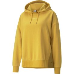 Bluza damska Puma HER Hoodie TR żółta. Żółte bluzy damskie Puma, xl, bez wzorów, z bawełny, z kapturem. Za 129.09 zł.