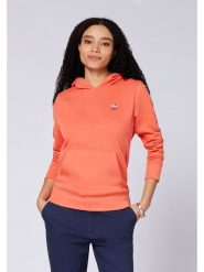Polo Sylt Bluza w kolorze pomarańczowym rozmiar: S. Pomarańczowe bluzy damskie Polo Sylt, s, bez wzorów, z bawełny, z kapturem. Za 106.38 zł.