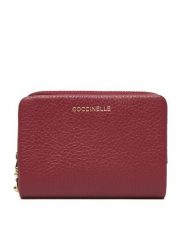Coccinelle Portfel E2 TBM 11 E9 01 Bordowy. Czerwone portfele damskie Coccinelle, bez wzorów, ze skóry. Za 499.99 zł.