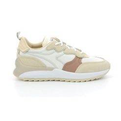 Sneakersy damskie DIADORA JOLLY LOGO. Brązowe obuwie sportowe damskie Diadora, bez zapięcia, trekkingowe. Za 239.99 zł.
