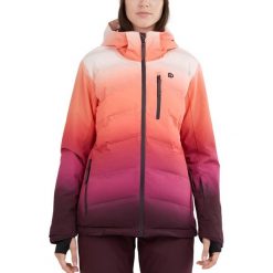 Kurtka Narciarska Damska Fundango Pumila. Czerwone kurtki sportowe damskie FUNDANGO, na zimę, xl, bez wzorów, bez kaptura. W wyprzedaży za 599.00 zł.