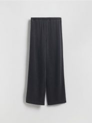 Jeansy straight z lyocellem - szary. Szare jeansy damskie Reserved. Za 139.99 zł.