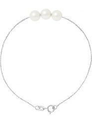 Pearl Addict Srebrna bransoletka z perłami rozmiar: onesize. Białe bransoletki damskie Pearl Addict, srebrne. Za 173.99 zł.