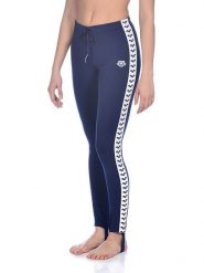 Arena Legginsy sportowe "Caroline" w kolorze granatowo-białym rozmiar: M. Białe legginsy damskie Arena, m, bez wzorów, z materiału, outdoorowe. Za 134.95 zł.