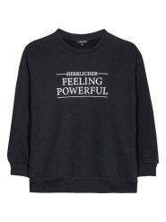 Herrlicher Bluza w kolorze czarnym rozmiar: S. Czarne bluzy damskie Herrlicher, s, bez wzorów, bez kaptura. Za 140.53 zł.