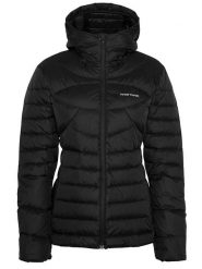 KARI TRAA Kurtka puchowa "Sanne" w kolorze czarnym rozmiar: M. Czarne kurtki damskie Kari Traa, m, bez wzorów, z puchu, bez kaptura. Za 502.76 zł.