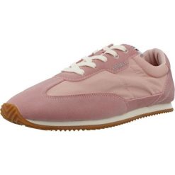 Buty ECOALF DENVER SNEAKER Rose. Czerwone obuwie trekkingowe damskie Ecoalf, ze skóry, bez zapięcia. Za 364.99 zł.