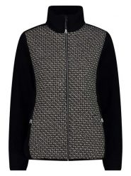 Cmp Kurtka polarowa w kolorze czarnym rozmiar: 44. Czarne kurtki damskie CMP, bez wzorów, z materiału, bez kaptura. Za 252.95 zł.