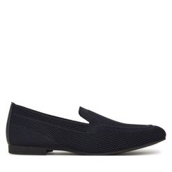 Lordsy Gabor. Niebieskie półbuty damskie Gabor, bez wzorów, bez obcasa, bez zapięcia. Za 349.99 zł.