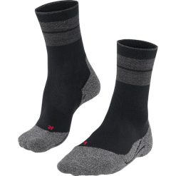 Skarpetki Falke TK Stabilizing. Czarne skarpetki damskie Vaude, bez wzorów, z elastanu. Za 168.50 zł.