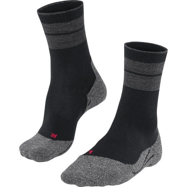 Skarpetki Falke TK Stabilizing. Czarne skarpetki damskie Vaude, bez wzorów, z elastanu. Za 168.50 zł.