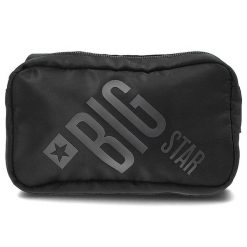 Czarna Saszetka Big Star Torba Na Ramię. Czarne torebki klasyczne damskie Big Star Accessories, na ramię, małe, bez dodatków. Za 69.99 zł.
