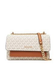 MICHAEL Michael Kors Torebka Claire 30R5GC7L3B Écru. Torebki wieczorowe damskie MICHAEL Michael Kors, bez wzorów, ze skóry, bez dodatków. Za 889.99 zł.
