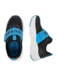 Guess Sneakersy CEO-BIC29278JJKF3GG Czarny. Czarne buty sportowe chłopięce Guess, z materiału, bez zapięcia. Za 179.99 zł.