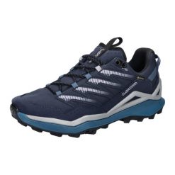 Półbuty LOWA MADDOX PRO GTX LO. Czarne półbuty damskie Lowa, bez wzorów, z gore-texu, bez obcasa, bez zapięcia. Za 795.00 zł.