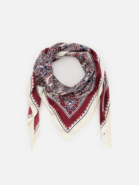 Wzorzysta chusta - wielobarwny. Chusty damskie Reserved, bez wzorów. Za 49.99 zł.