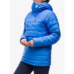 Kurtka puchowa damska Fjallraven Expedition Pack Down Anorak. Niebieskie kurtki damskie Fjällräven, bez wzorów, z puchu, bez kaptura. Za 1,227.99 zł.