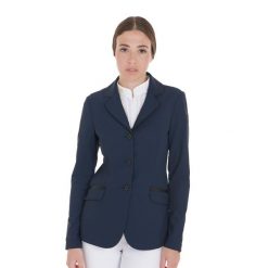 Damska kurtka jeździecka Equestro. Niebieskie kurtki damskie EQUESTRO, na lato, s, bez wzorów, z nylonu, bez kaptura. Za 562.90 zł.